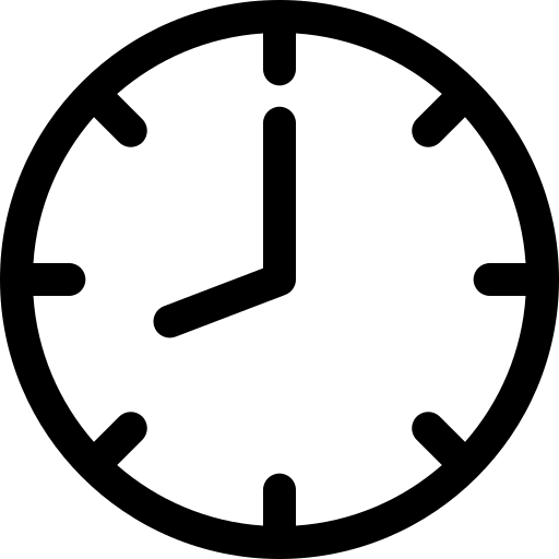 Ícono reloj
